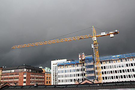 Bostadsbyggandet-minskar
